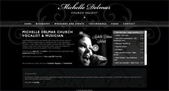 Desktop Screenshot of michelledelmar.com