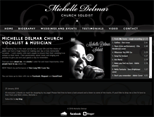 Tablet Screenshot of michelledelmar.com